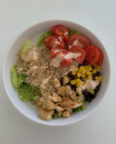 Zesty Chicken Taco Bowl Delight