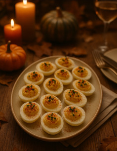Zesty Deviled Eggs: Holidays Creamy Delight