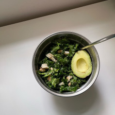 Zesty Kale and White Bean Delight