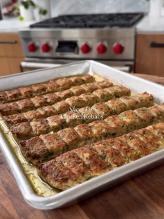 Zesty Lemon Chicken Kebabs with Mint Yogurt Delight