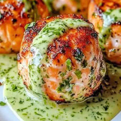 Zesty Salmon Balls with Creamy Avocado Delight