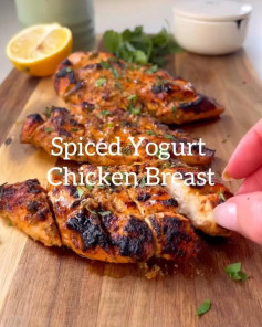 Zesty Yogurt-Marinated Chicken Delight