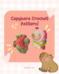 Adorable Capybara Crochet Pattern for Beginners
