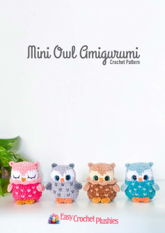 Adorable Mini Owl Amigurumi Crochet Pattern for Beginners