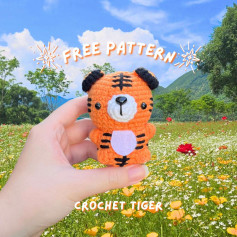 Amigurumi Crochet Tiger Pattern for Beginners - Free Tutorial