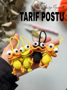 Amigurumi Ördekler İçin Eğlenceli Tığ İşi Tarifi
