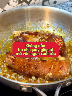 Ba Chỉ Chiên Mắm Tỏi Giòn Rụm, Hương Vị Bùng Nổ