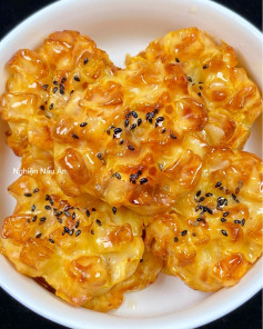 BÁNH BÍ ĐỎ RÁN VỎ VÀNG GIÒN, RUỘT MỀM DẺO, THƠM NGỌT TỰ NHIÊN