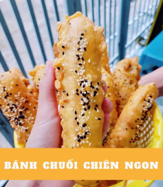 BÁNH CHUỐI CHIÊN NGON NHƯ NGOÀI HÀNG 😋
