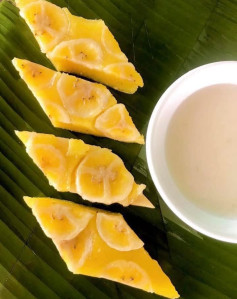 Bánh Chuối Hấp Nước Cốt Dừa Ngon Khó Cưỡng!