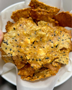 BÁNH ĐẬU PHỘNG GIÒN THƠM BÉO, GIÒN TAN, ĂN VẶT CỰC ĐÃ