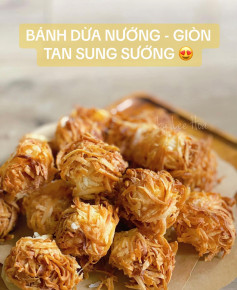 Bánh Dừa Giòn Tan - Hương Vị Nồng Nàn