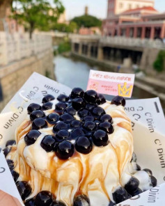 Bánh Mây Bồng Bềnh Trân Châu Đường Đen Thơm Ngon