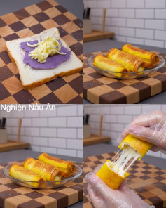 BÁNH MÌ KHOAI PHÔ MAI GIÒN RỤM BÊN NGOÀI, DẺO NGỌT BÊN TRONG