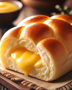 BÁNH MÌ NHÂN CUSTARD VÀ CÁCH LÀM CỰC KỲ ĐƠN GIẢN LƯU NGAY KẺO TRÔI