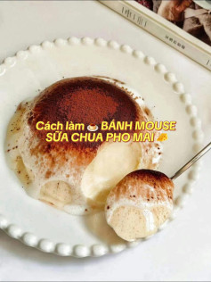 🍮 BÁNH MOUSE SỮA CHUA PHO MAI 🧀