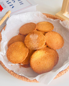 BÁNH QUY DỪA GIÒN TAN, THƠM BÉO, ĂN VẶT CỰC ĐÃ.