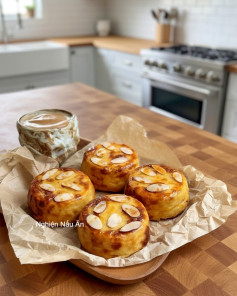 BÁNH SỮA YẾN MẠCH NƯỚNG THƠM BÉO, MỀM MỊN, ĂN NHẸ RẤT ĐƯA MIỆNG