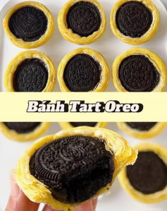 Bánh Tart Oreo