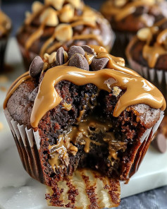 Bánh Xốp Sôcôla Caramel Tan Chảy Ngọt Ngào