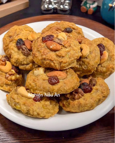 BÁNH YẾN MẠCH HẠT MIX DINH DƯỠNG, THƠM NGON, ĂN VẶT KHỎE MẠNH