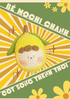 bé mo chi chanh, mochi đào, mochi cam