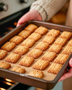 BÍ QUYẾT ĐỂ CÓ MẺ BÁNH QUY TIÊU TỨ XUYÊN THƠM NGON, DỄ LÀM LƯU NGAY CÔNG THỨC LẠI NHÉ CẢ NHÀ