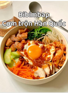 Bibimbap Hòa Quyện Hương Vị Truyền Thống Hàn Quốc