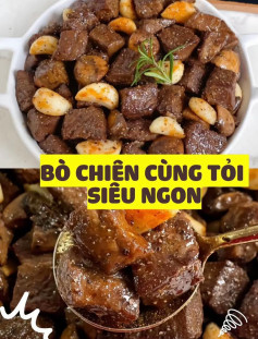 Bò Chiên Tỏi Ngon Nức Nở - Hương Vị Đậm Đà Khó Cưỡng
