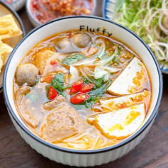 Bún Bò Chay Sả Ớt Thơm Ngon Bất Ngờ