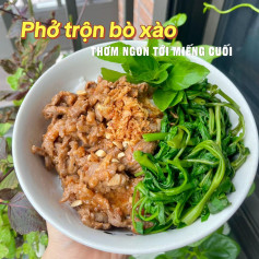 Bún bò xào giấm thơm ngon, hấp dẫn mọi giác quan
