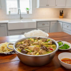 BÚN MĂNG VỊT NGỌT THANH, THƠM NỨC, ĂN LÀ ẤM BỤNG!