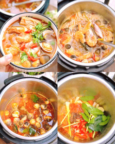 Bún Thái Hải Sản Chua Cay Đậm Đà Vị Giác