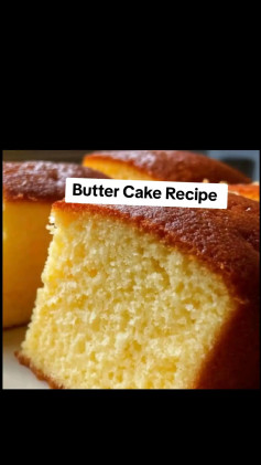 Butter Cake Recipe