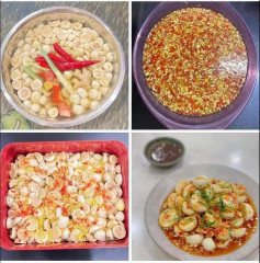 Cà Ngâm Mắm Chua Ngọt Giòn Tan, Cay Nồng