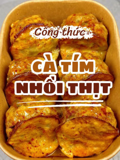 Cà Tím Nhồi Thịt Đậm Đà Thơm Ngon