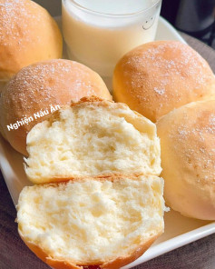 CÁCH LÀM BÁNH BAO NƯỚNG SIÊU MỀM THƠM LỪNG, XỐP MỊN, CẮN MỘT MIẾNG LÀ “YÊU”