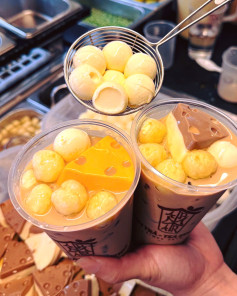 CÁCH LÀM CHEESE BALL PHÔ MAI CHO TOPPING TRÀ SỮA CỰC KY TIỆN