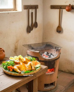 CÁCH LÀM GÀ NƯỚNG MẮM NHĨ VÀNG ƯƠM, THƠM NGON, ĐẬM ĐÀ CHUẨN VỊ TRUYỀN THỐNG.