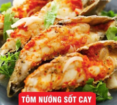 Cách làm món tôm nướng sốt cay thơm ngon