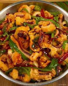 Cách Làm Mực Muối Ớt Cay Nồng , Hấp Dẫn 🦑