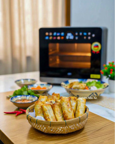 CÁCH LÀM NEM RÁN VÀNG GIÒN, NHÂN NGỌT THƠM, ĂN LÀ GHIỀN.