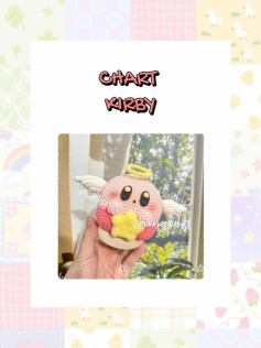 Cách móc len Kirby thiên thần dễ thương cho người mới bắt đầu