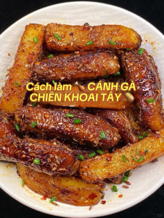 🍗 CÁNH GÀ CHIÊN KHOAI TÂY 🥔