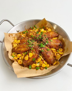 ✿ /Cánh gà xào bơ bắp/ ✿ cho ngày mưa 🌧️