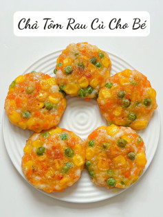Chả Tôm Rau Củ Ngũ Sắc Giàu Dinh Dưỡng