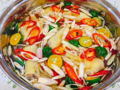 Chân Gà Ngâm Sả Tắc Giòn Thơm Lừng Vị Chua Ngọt