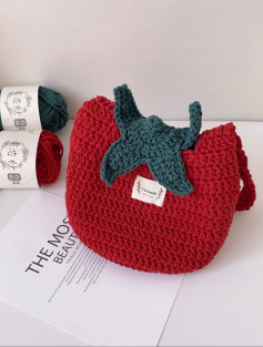 chart hướng dẫn móc len túi cà chua