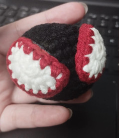 Chart móc len người nhện mini siêu dễ thương cho người mới bắt đầu