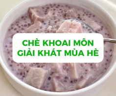 Chè Khoai Môn Mát Lạnh Sảng Khoái
